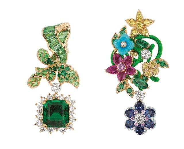 Jewellery, Emerald, Earrings, Fashion accessory, Body jewelry, Gemstone, Green, Diamond, Crystal, 