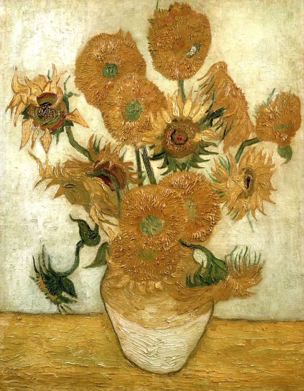 Still life, Painting, Flowerpot, Flower, Plant, Cut flowers, sunflower, Art, Still life photography, Sunflower, 