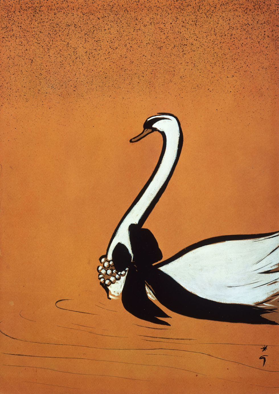Swan, Bird, Water bird, Illustration, Art, Ducks, geese and swans, Visual arts, Beak, Waterfowl, Drawing, 