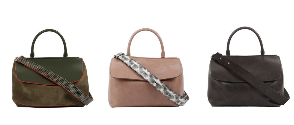 Handbag, Bag, Brown, Fashion accessory, Product, Leather, Shoulder bag, Beige, Material property, Tote bag, 