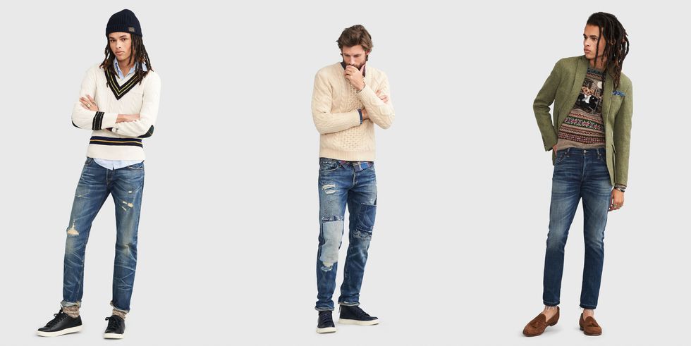 Jeans, Clothing, Denim, Fashion, Standing, Outerwear, Textile, Footwear, Human, Trousers, 