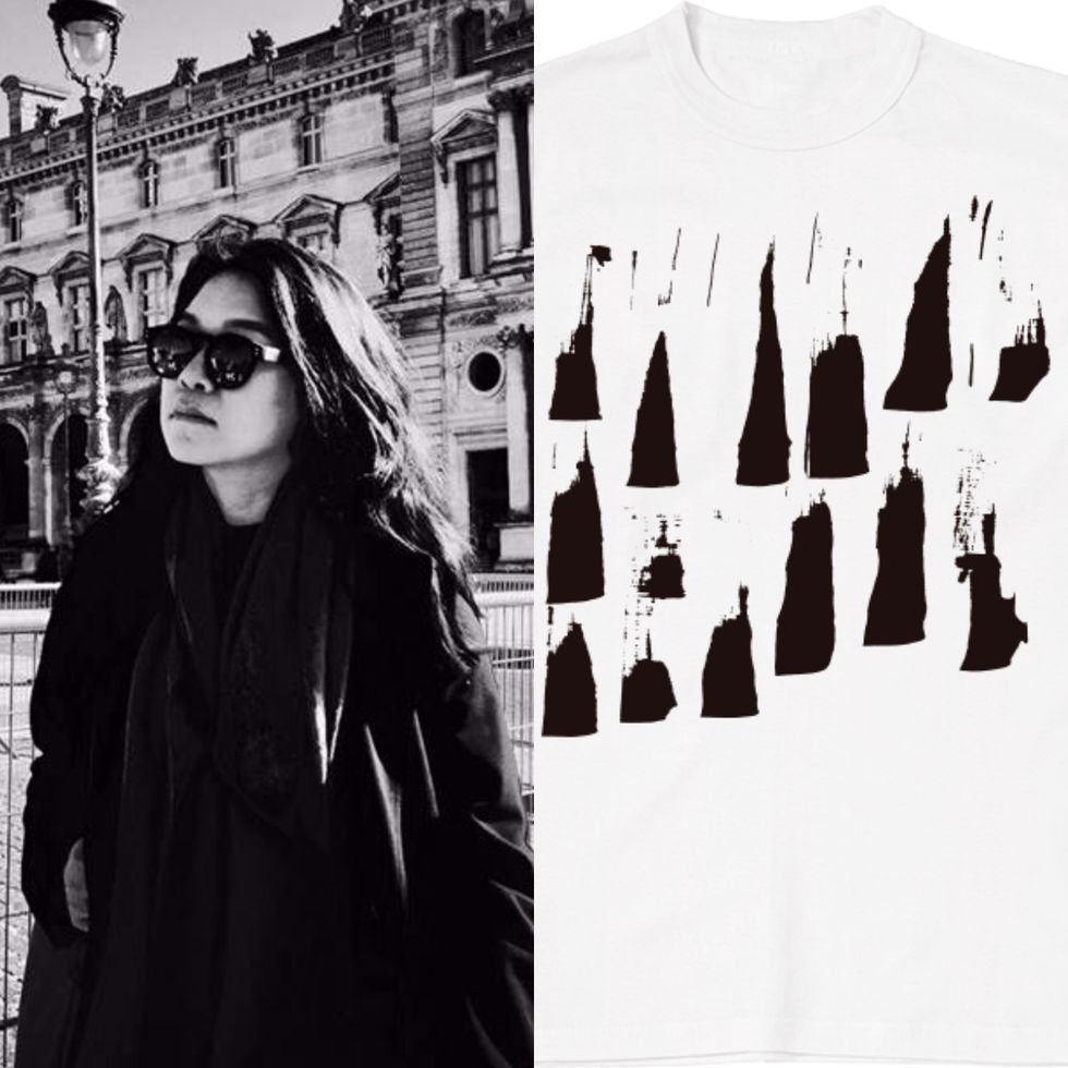 Eyewear, White, Black, Clothing, Black-and-white, T-shirt, Sunglasses, Fashion, Street fashion, Glasses, 