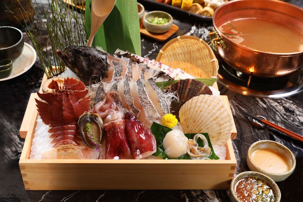Dish, Food, Cuisine, Ingredient, Meal, Sakana, Kaiseki, Delicacy, Meat, Seafood, 