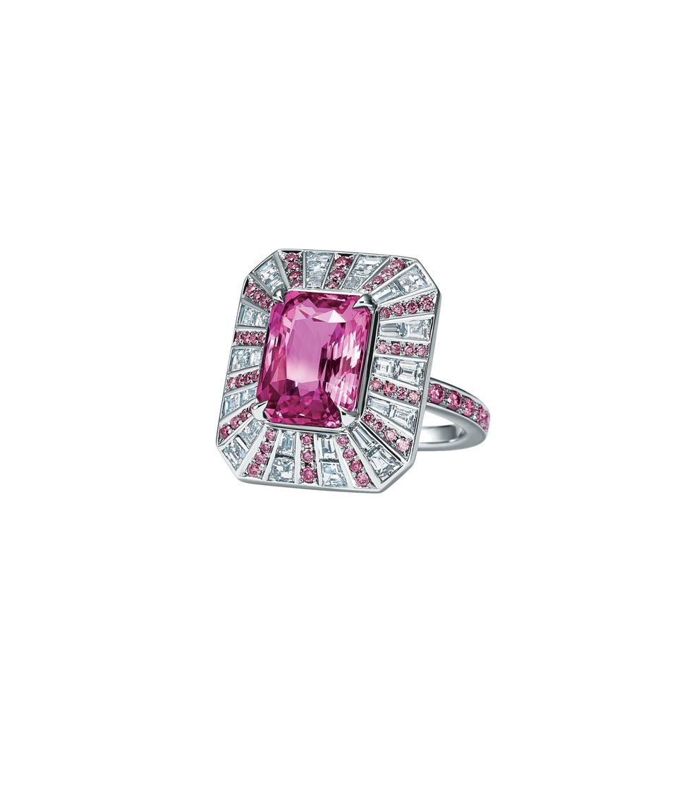 Pink, Gemstone, Fashion accessory, Jewellery, Ruby, Diamond, Engagement ring, Ring, Amethyst, Sapphire, 