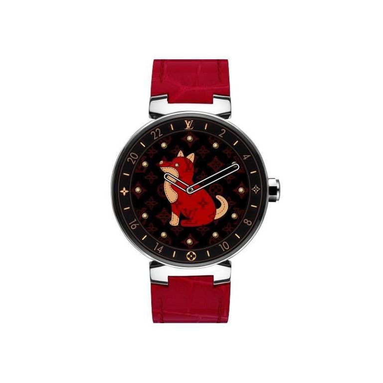 Analog watch, Watch, Watch accessory, Red, Strap, Fashion accessory, Jewellery, Material property, Brand, Hardware accessory, 