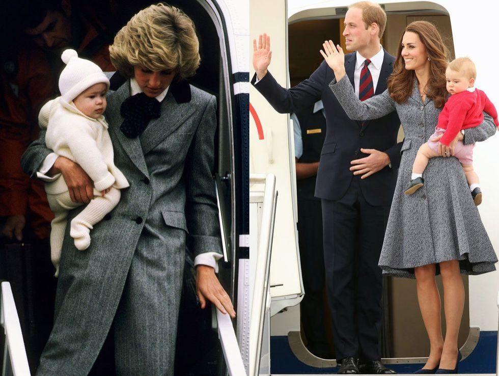 凱特王妃,英國王妃,黛安娜王妃,Kate Middleton,Princess Diana,穿搭,時尚,雙生造型