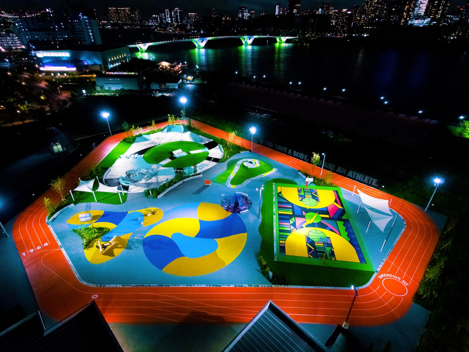 競技場と公園の融合 いまだかつてない新たなスポーツアミューズメントパークが東京に誕生