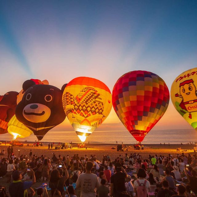 2023台東熱氣球嘉年華長達60天！全球最大熱氣球、無人機群飛「開幕日期、活動資訊」