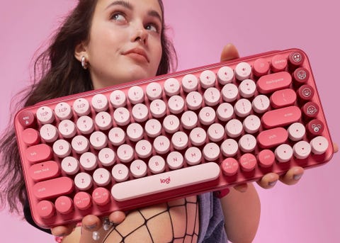 羅技 pop keys 首創「emoji 鍵盤」可愛爆擊!8種表情鍵、3款夢幻色+復古小圓鍵必收