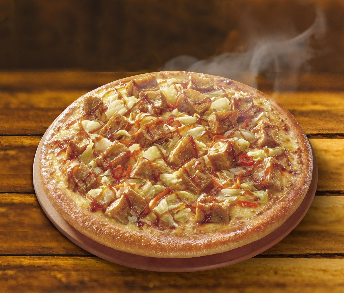 披薩推薦 必勝客推出快閃1個月 臭豆腐口味披薩 黃金臭豆腐ｘ台式手工泡菜