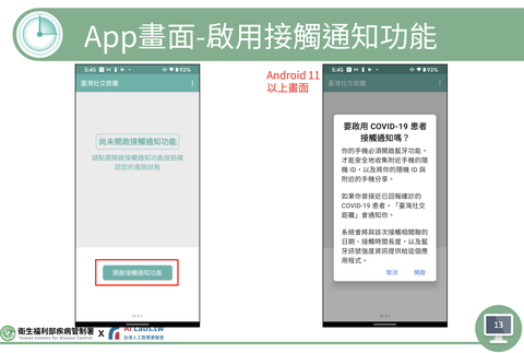 台灣社交距離app