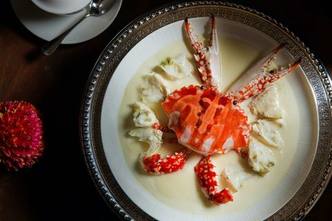 華麗11款「秋蟹饗宴」來啦！晶華酒店「晶華軒」潮式花雕凍毛蟹、膏蟹燴麻婆豆腐，絕對吮指回味～