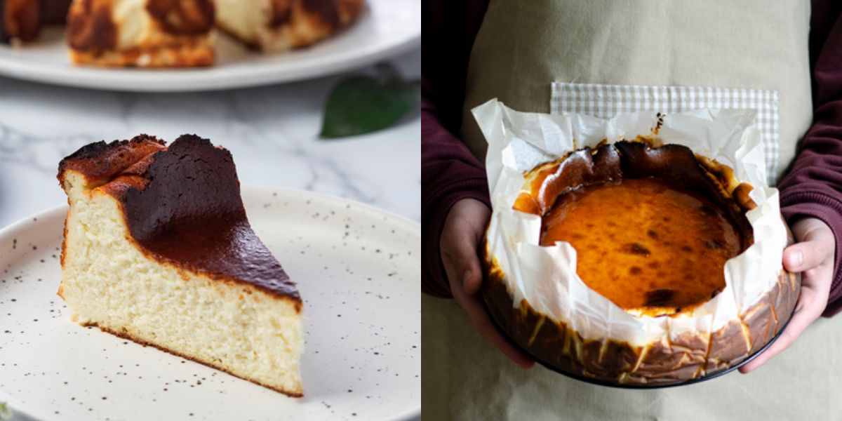 甜點初學者也能輕鬆上手 咖啡廳必點香濃綿密 巴斯克乳酪蛋糕 食譜只要五種材料超簡單