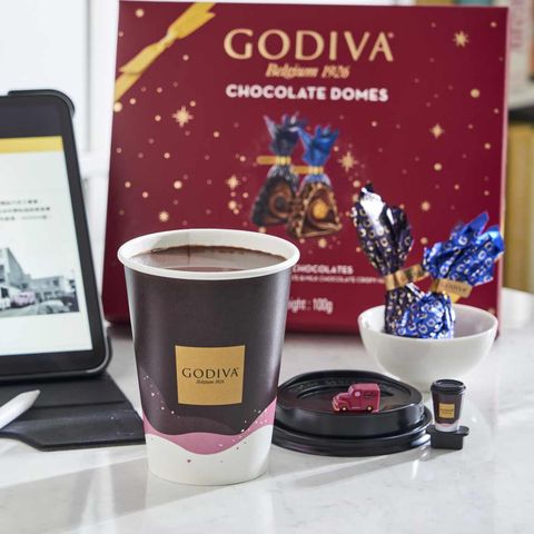 每年都要喝711 x godiva！巧克力大師研發「喜馬拉雅山粉紅鹽熱巧克力」，冬季限定開賣