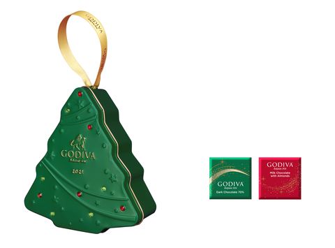 godiva聖誕限定巧克力禮盒登場！聖誕老公公、小熊造型、聖誕樹星耀巧克力系列閃亮回歸