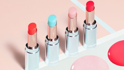 Cosmetics, Lipstick, Pink, Red, Beauty, Product, Lip, Orange, Material property, Tints and shades, 