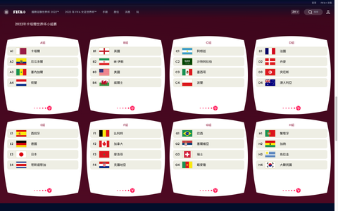 22卡達世界盃足球賽線上看 轉播賽程 對戰組合 見證c
