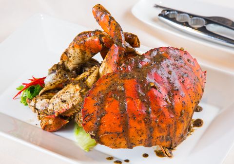 Dish, Food, Cuisine, Ingredient, Tandoori chicken, Chicken meat, Meat, Black pepper crab, Recipe, Seafood, 