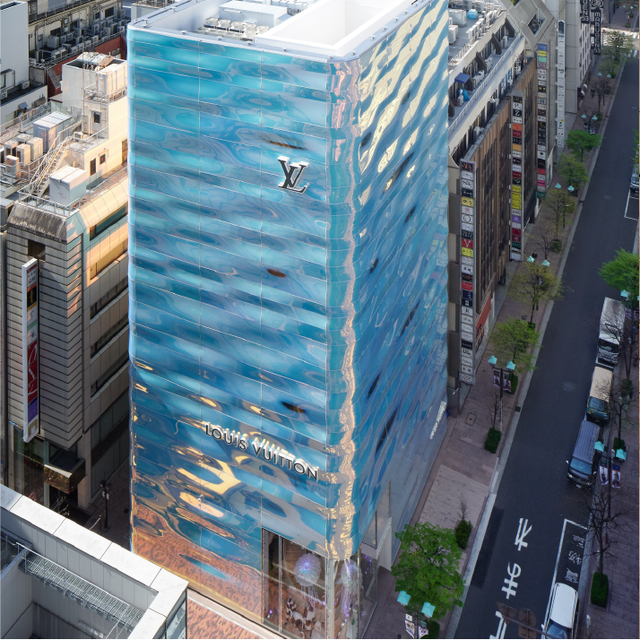 Lv日本銀座專門店翻新夢幻再現 波光粼粼的自然主義建築內藏lv首間巧克力店 Lv日本銀座專門店翻新夢幻再現 波光粼粼的自然主義建築內藏lv首間巧克力店