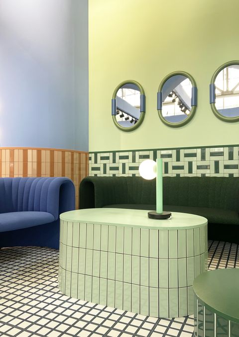 Colored tiles: the latest from Cersaie 2022 selected by Elle Decor