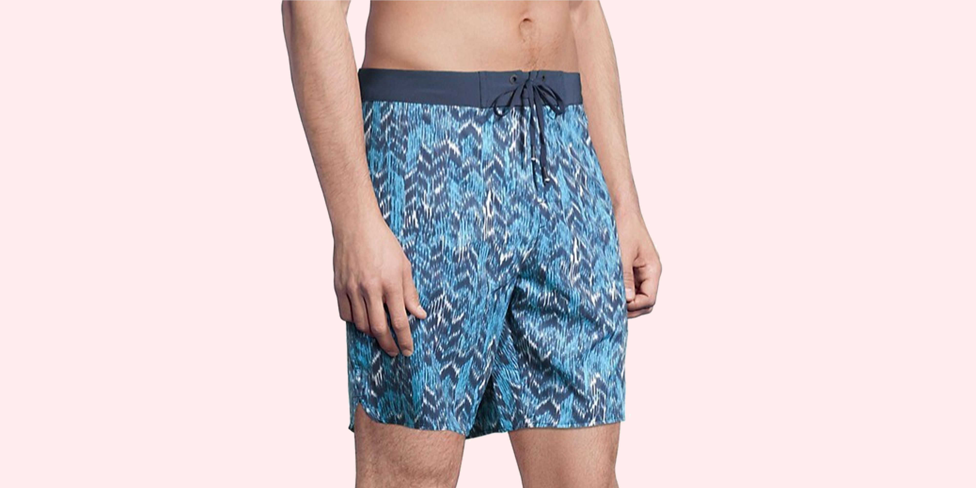Classic-Fit Boys Big & Tall Swim Trunks Board Shorts for Beach Outdoor Hiking 