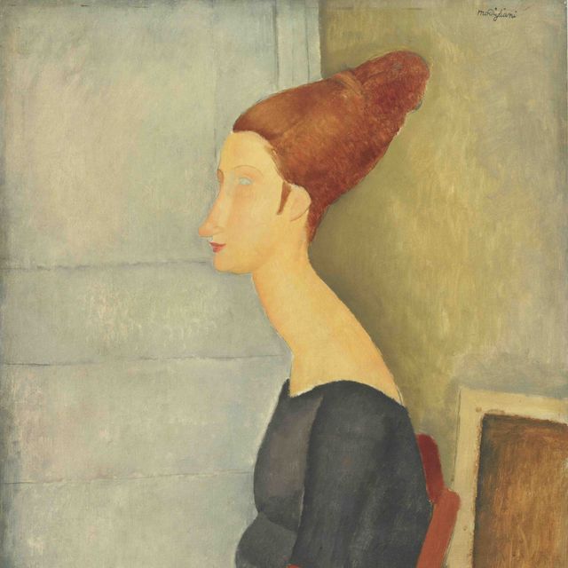 ritratto di jeanne hébuterne, 1918, collezione netter
