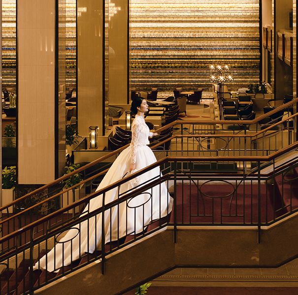 『帝国ホテル 東京』エントランスの大階段