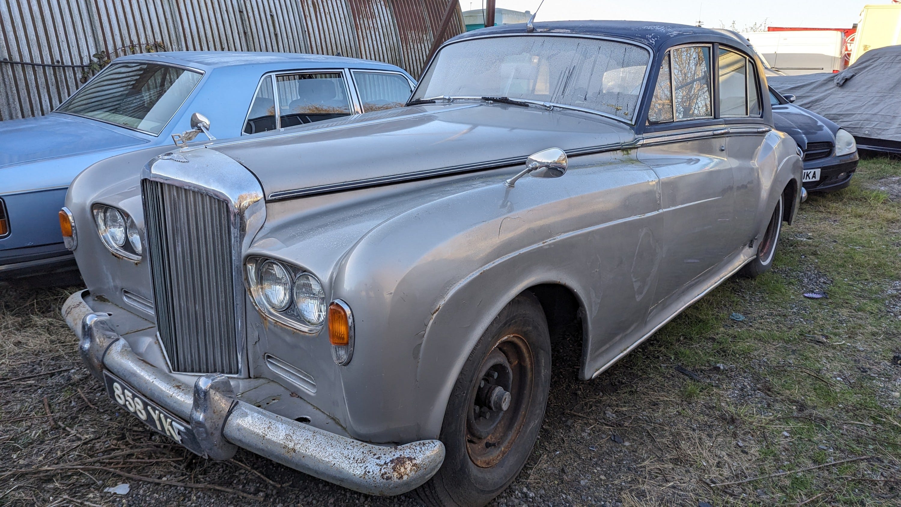 1963 Bentley S3 Saloon Is Junkyard Treasure