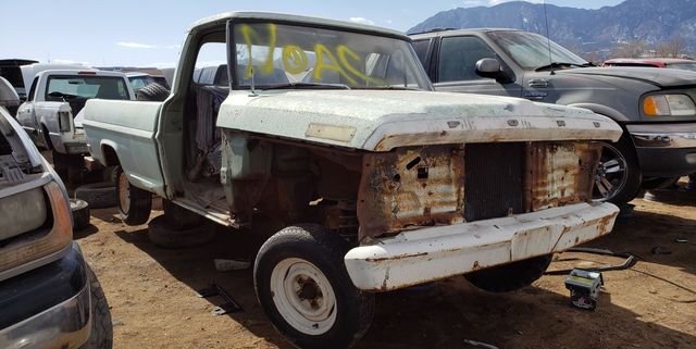 1968 ford f100 in colorado wrecking yard