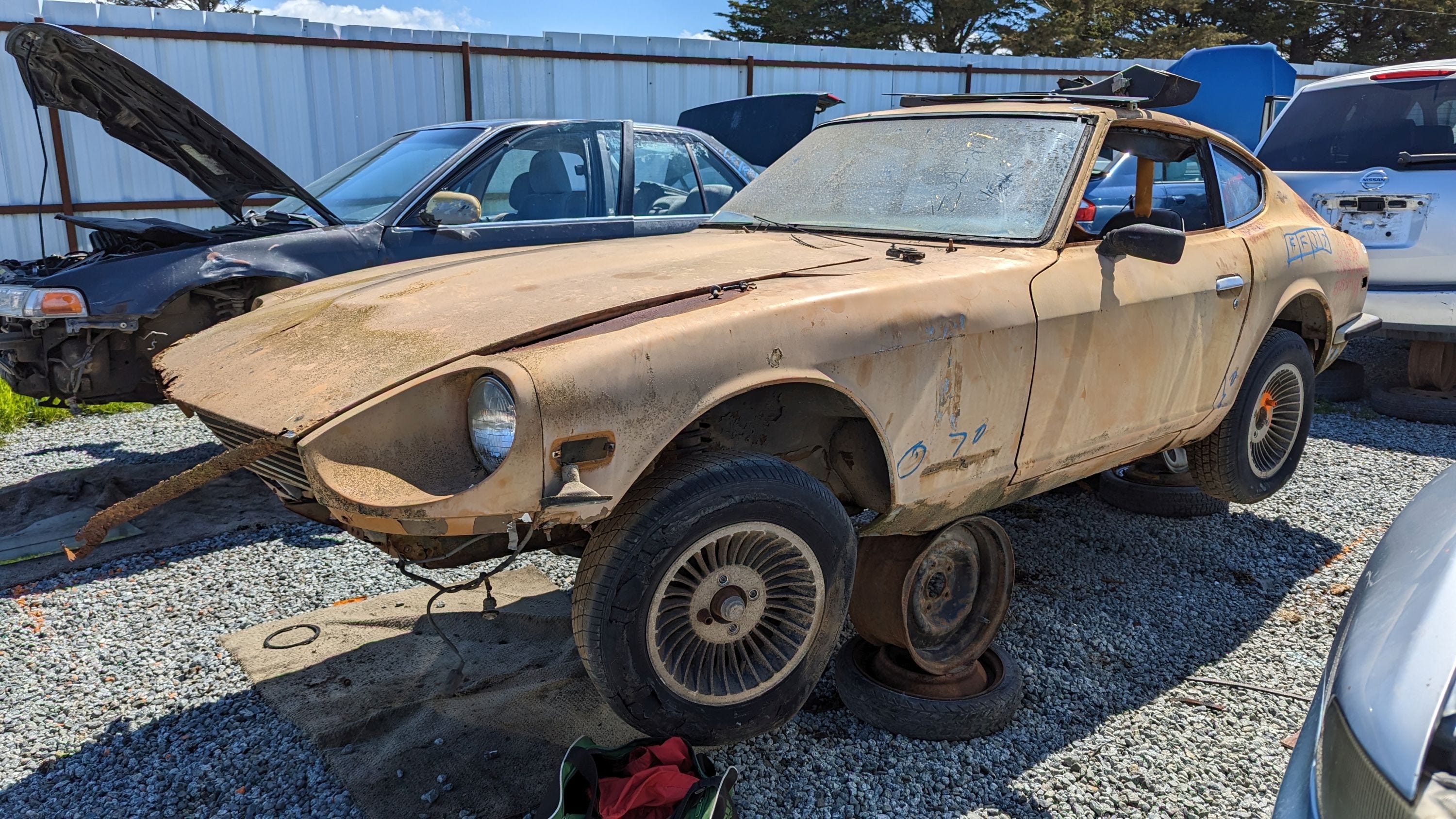 1970 Datsun 240Z Is Junkyard Treasure