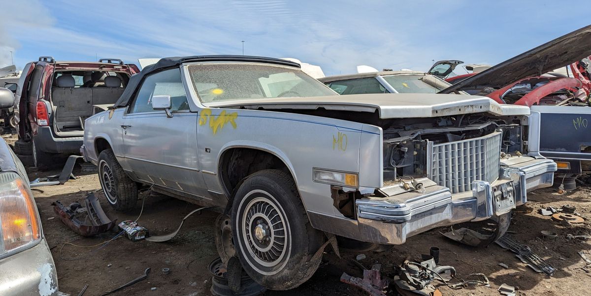 1980 Cadillac Eldorado San Remo Dorado Is Junkyard Treasure