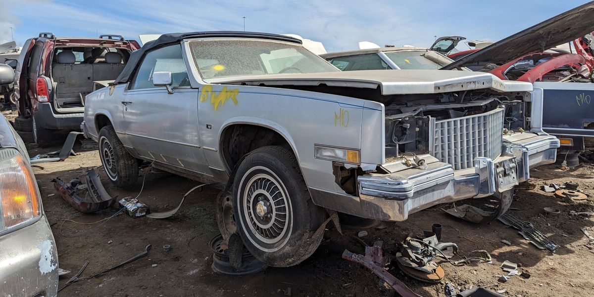 1980 Cadillac Eldorado San Remo Dorado Is Junkyard Treasure