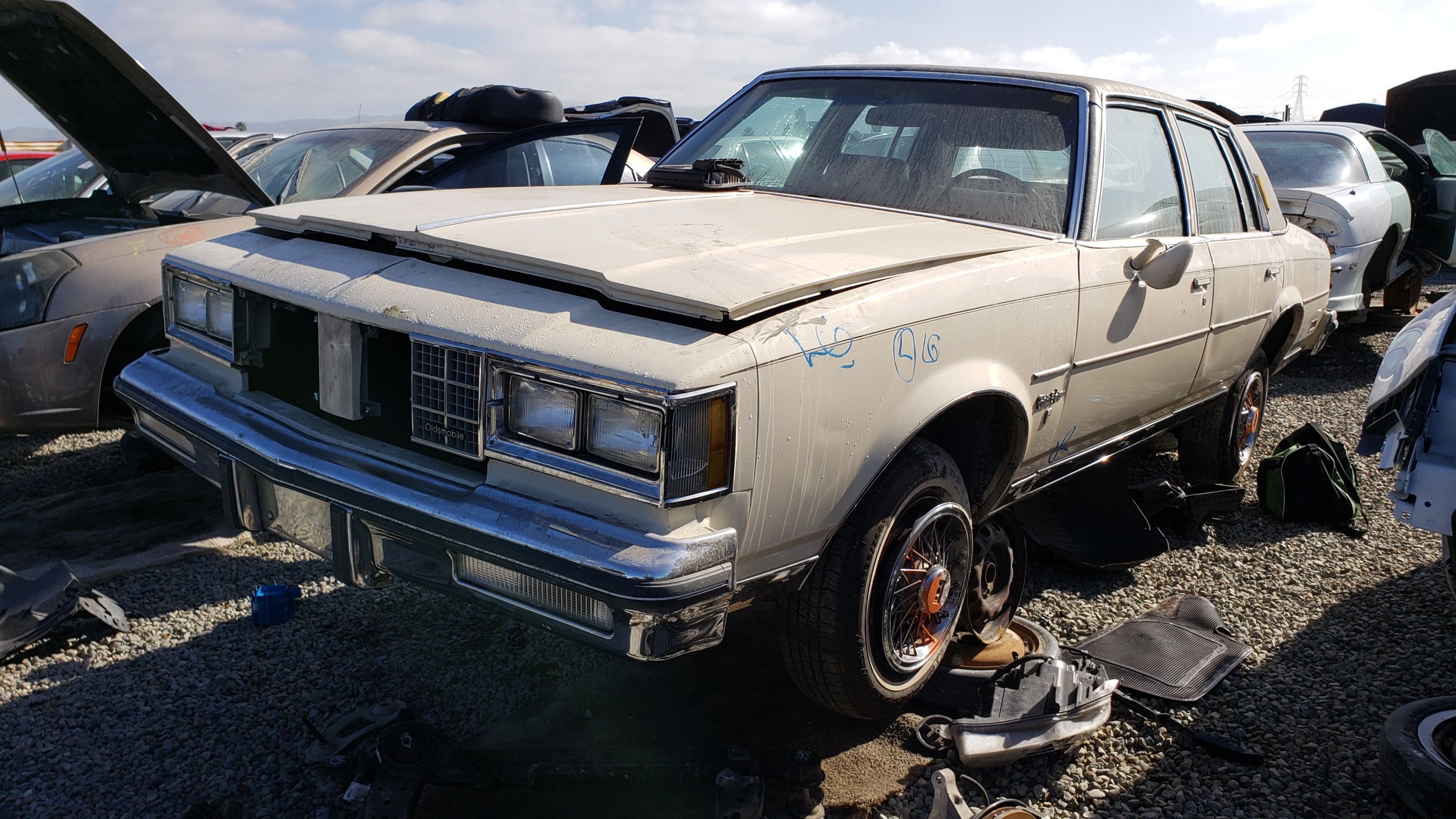 Junkyard Treasure 1984 Oldsmobile Cutlass Supreme Brougham Sedan