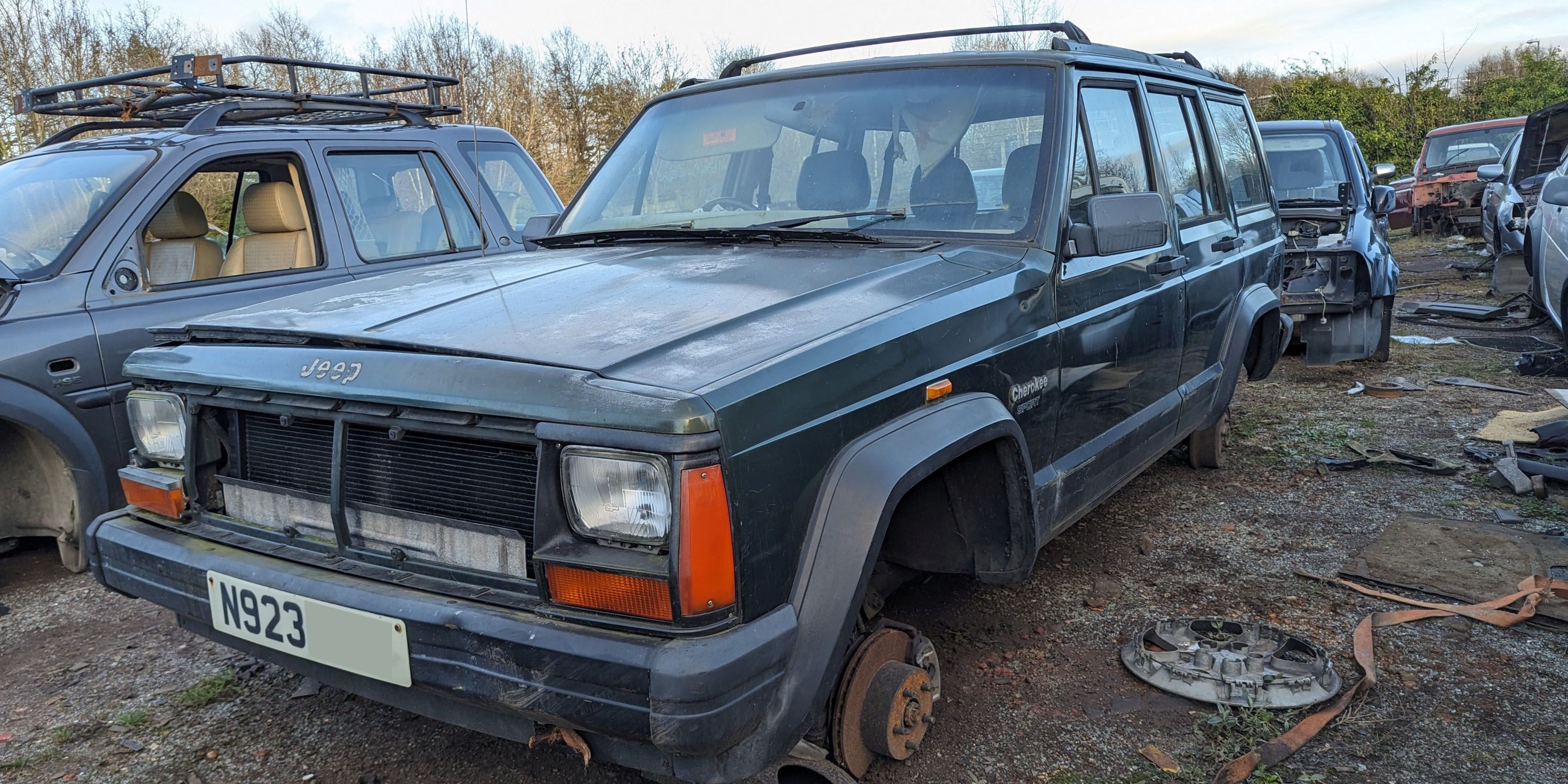 RHD 1996 Jeep Cherokee Turbodiesel Is Junkyard Treasure—across the Pond!