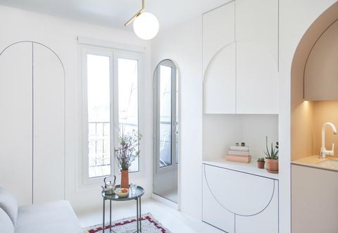 An Airbnb apartment in Paris