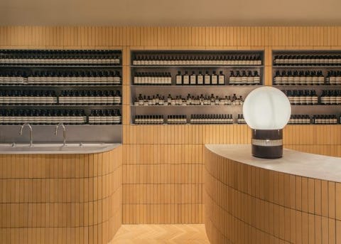 Negozio Aesop a Bruxelles by Bernard Dubois Architects