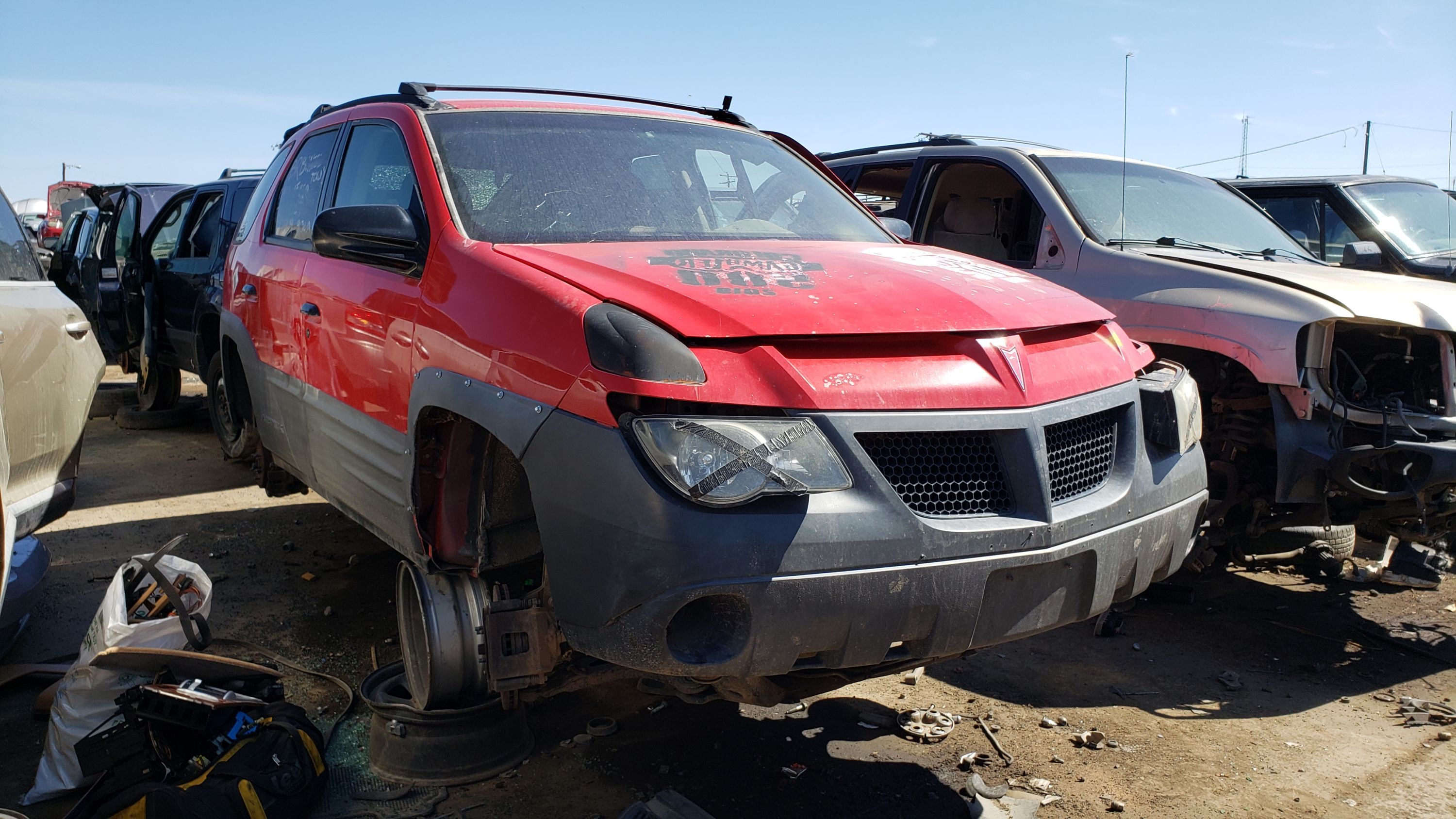 pontiac aztek lift kit