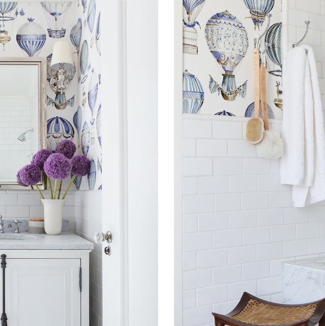 28 Bathroom Wallpaper Ideas That Will Inspire You To Be Bold Wallpaper For Bathrooms