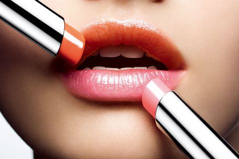 Lip, Mouth, Cheek, Lipstick, Beauty, Skin, Lip gloss, Pink, Tooth, Close-up, 