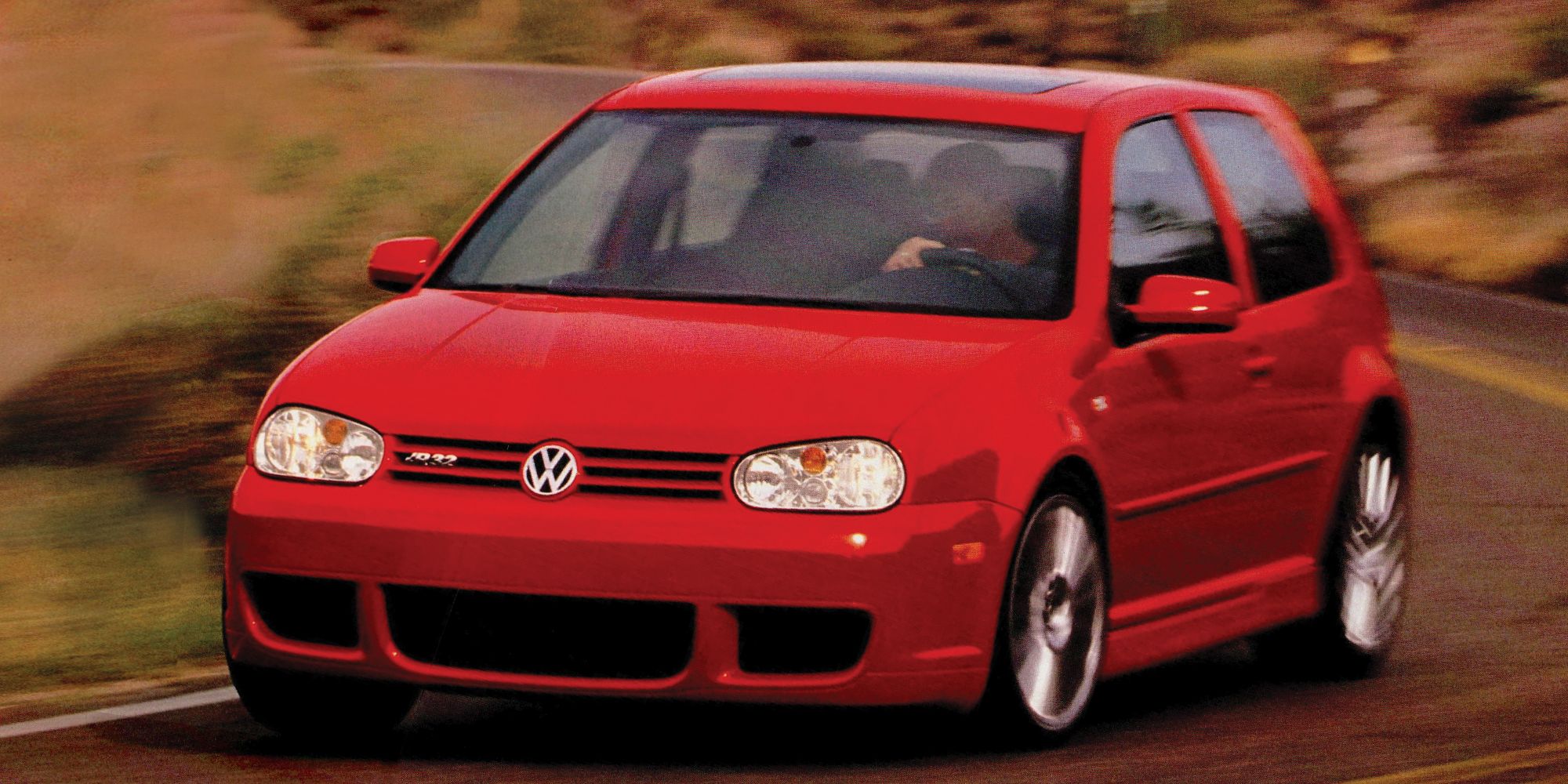 Gevangenisstraf Bij caravan 2004 Volkswagen Golf R32: First Drive