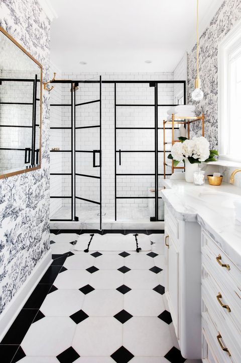 28 Bathroom Wallpaper Ideas That Will