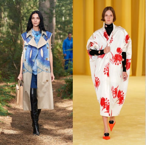 Burberry SS21, Prada SS21, Rick Owens SS21