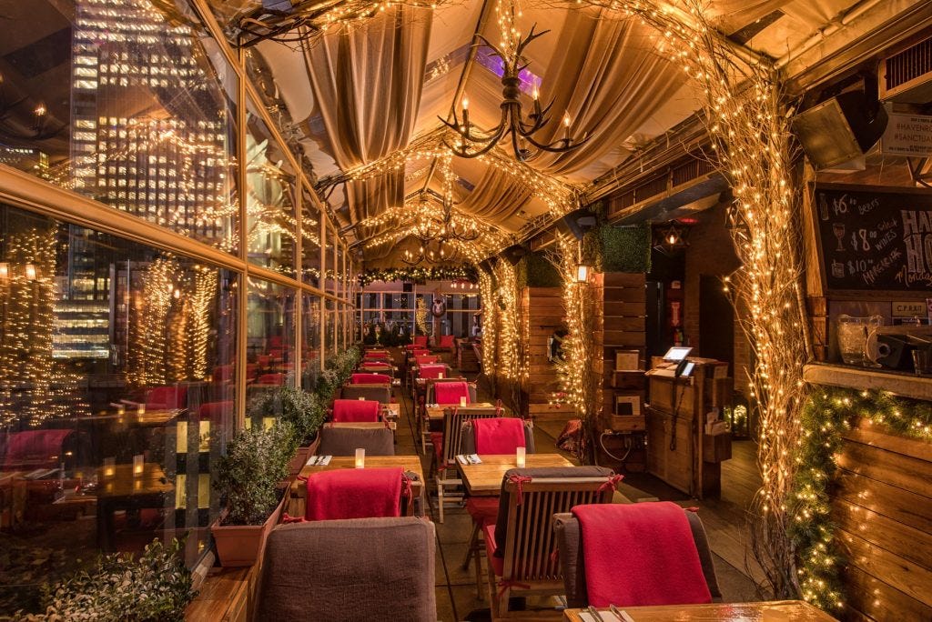 The 14 Most Festive Christmas Bars In New York City