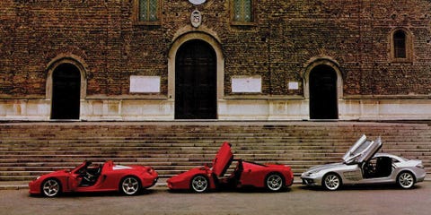 Crown Jewels: Carrera GT, Enzo, SLR McLaren Crown Jewels: Carrera GT, Enzo, SLR McLaren
