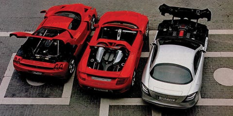 Crown Jewels: Carrera GT, Enzo, SLR McLaren Crown Jewels: Carrera GT, Enzo, SLR McLaren