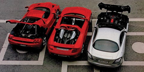 Crown Jewels: Carrera GT, Enzo, SLR McLaren