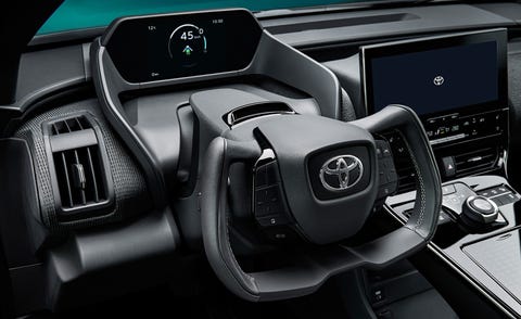 Toyota BZ4x yoke steering wheel toyota bz4x yoke steering wheel