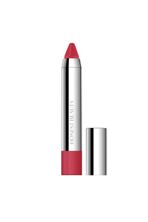 Honest Beauty Truly Kissable Lip Crayon in Strawberry Kiss Honest Beauty Truly Kissable Lip Crayon in Strawberry Kiss