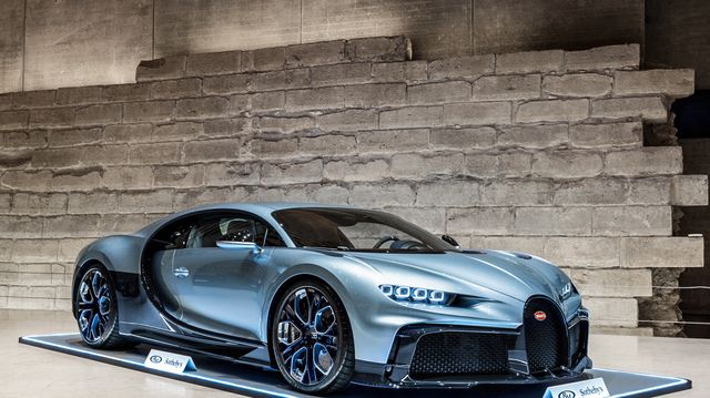 Museum draad Aanbevolen Chiron Profilée Becomes Most Expensive New Car Sold at Auction