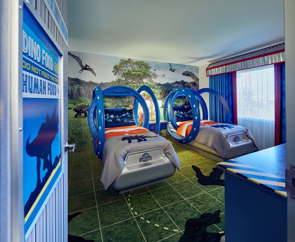 Jurassic Park-Themed Room - Universal Studios Jurassic Park Hotel